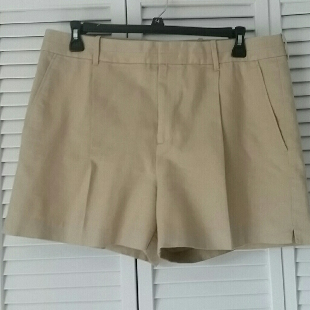 Banana Republic Gold shorts, size 14